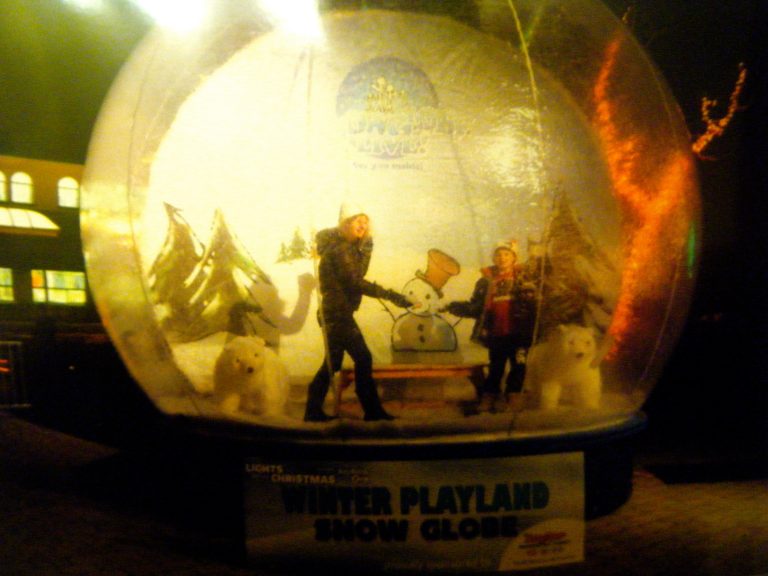 Toledo Zoo Christmas Lights – Inside A Snow Globe