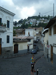 La Ronda Historico in Quito, Ecuador