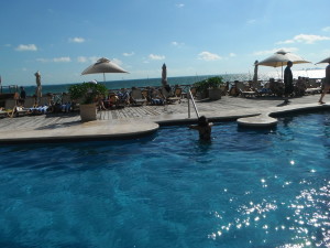 Exploramum and Explorason - Sea Adventure Resort & Waterpark Cancun Mexico - great swims