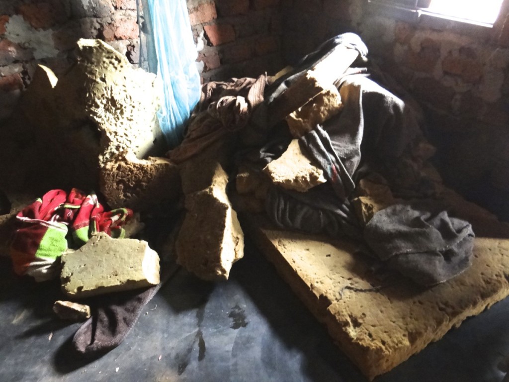 Uganda impoverished homes