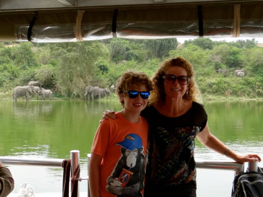 Boat safari