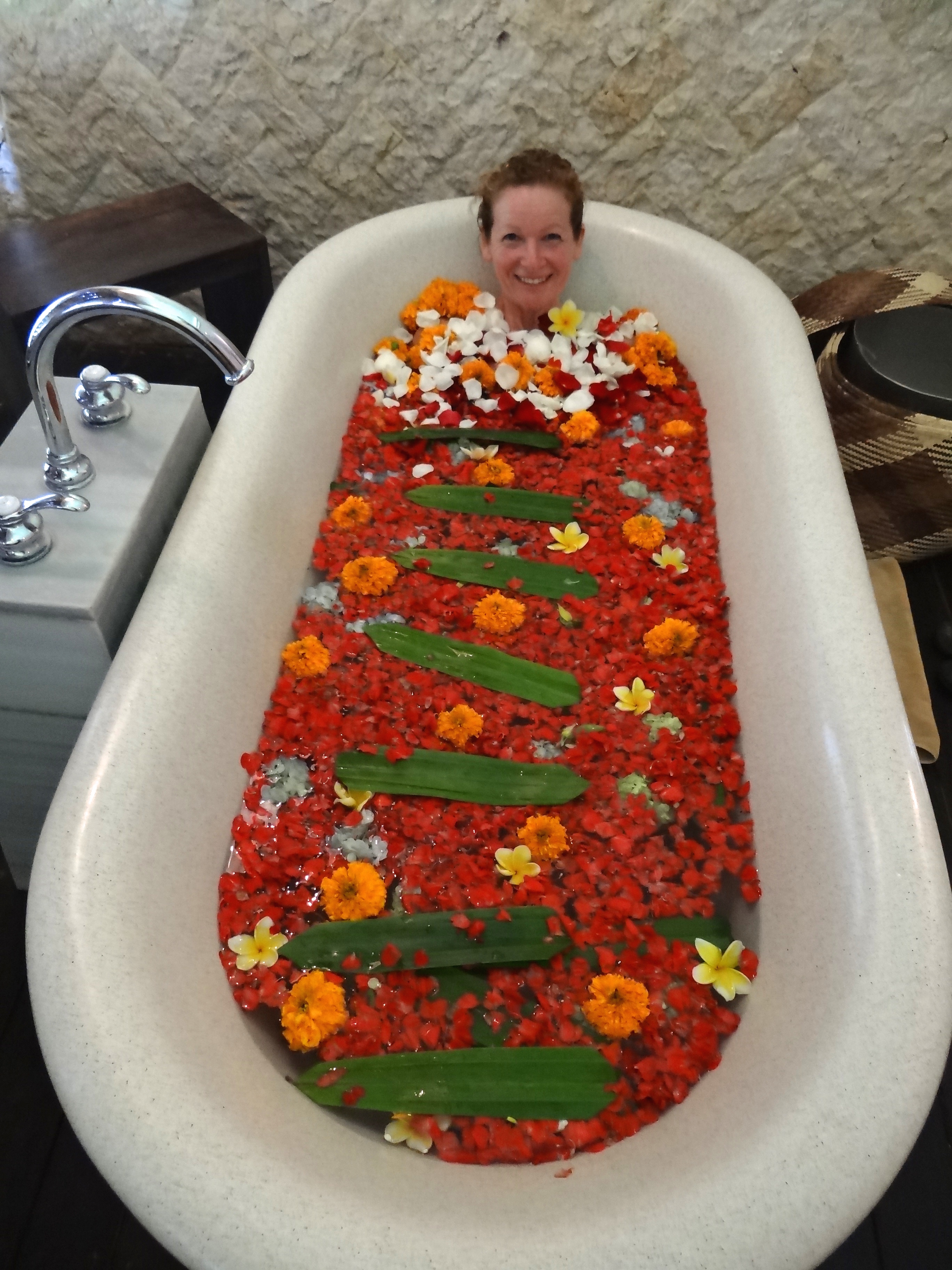 floral bath