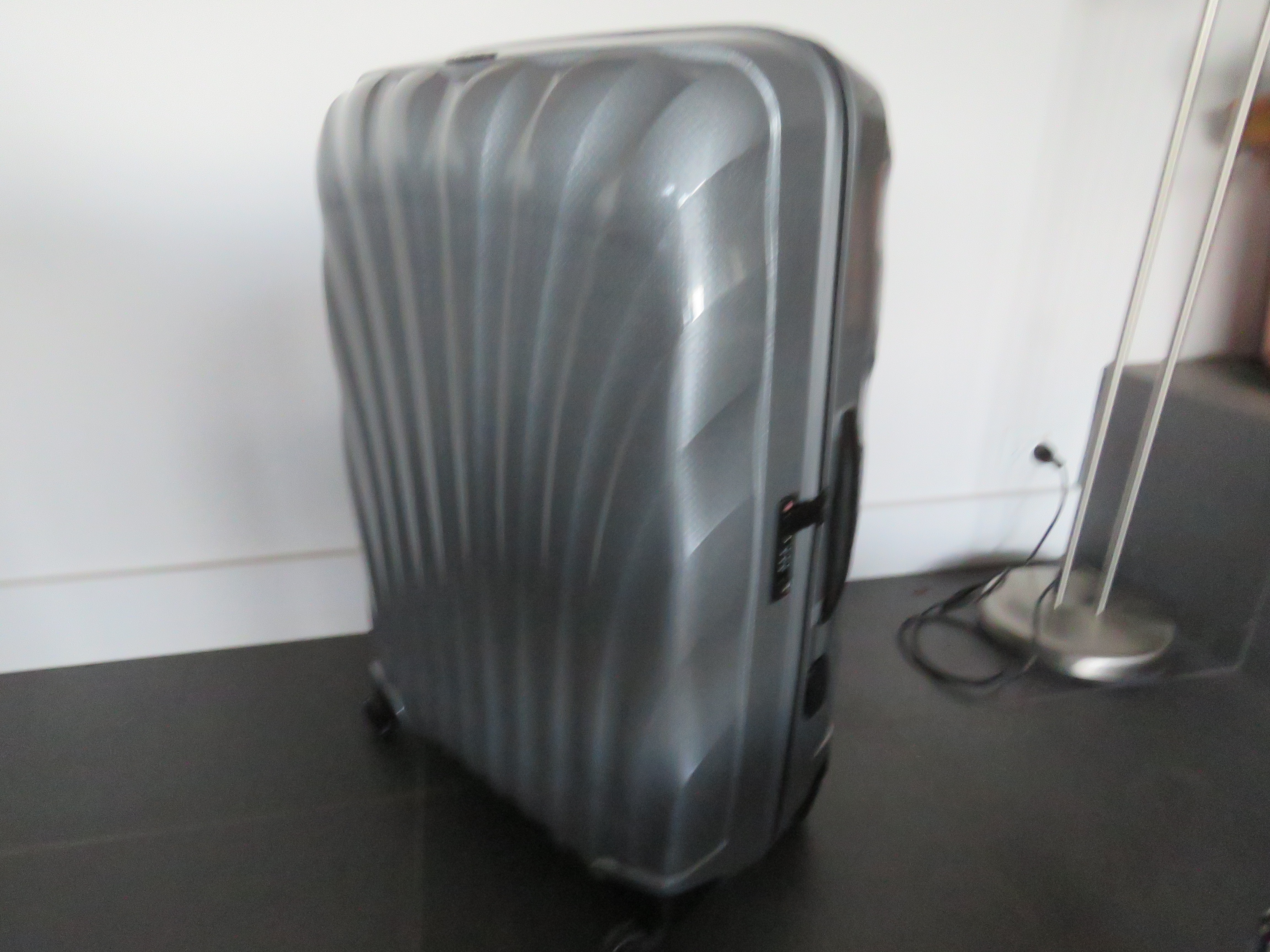 Samsonite suitcase.