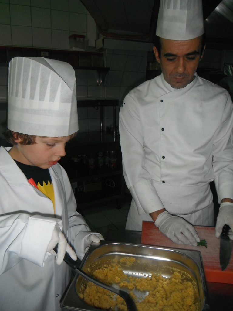 You Cook – You Eat !  Kids Cooking Lesson In Istanbul