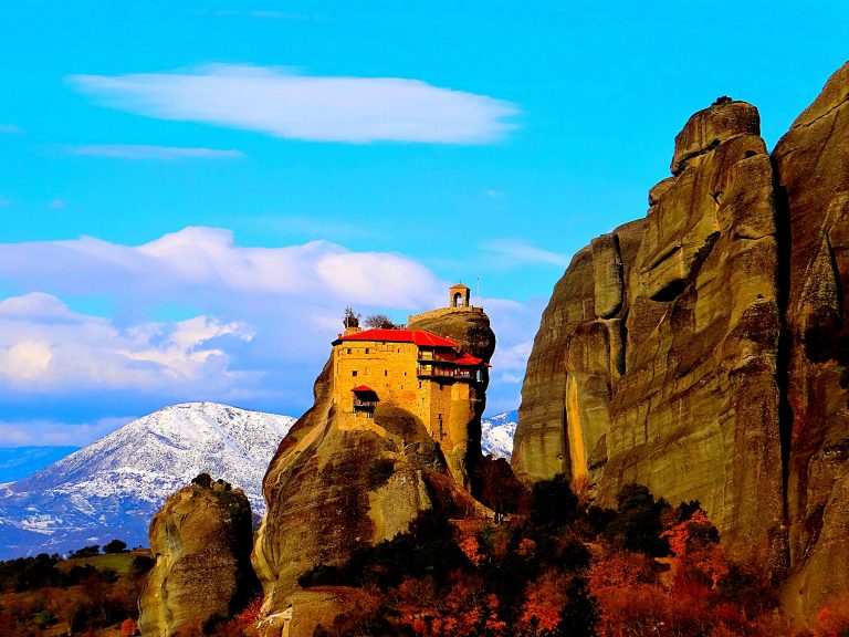 Meteora With Snow In Winter – The 8th Wonder Of The World?