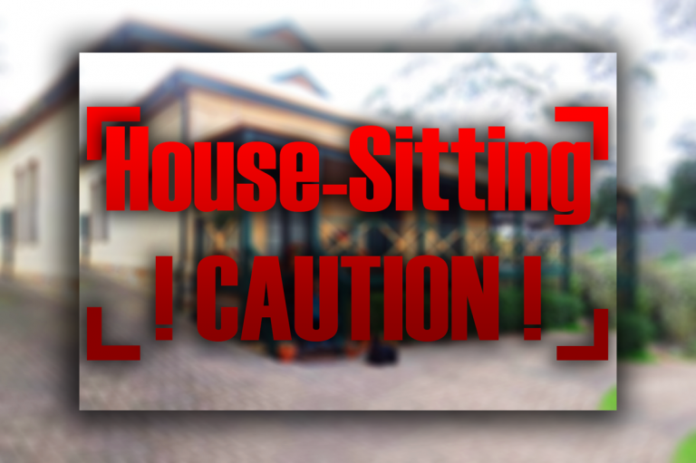 House sitting – Why You Should Use A Professional And Avoid Using Relatives